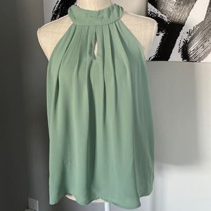 Sea-foam green Blouse by Mine in EUC